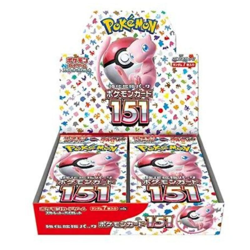 Sv2a Japanese 151 Booster Box Sealed (20 Packs)