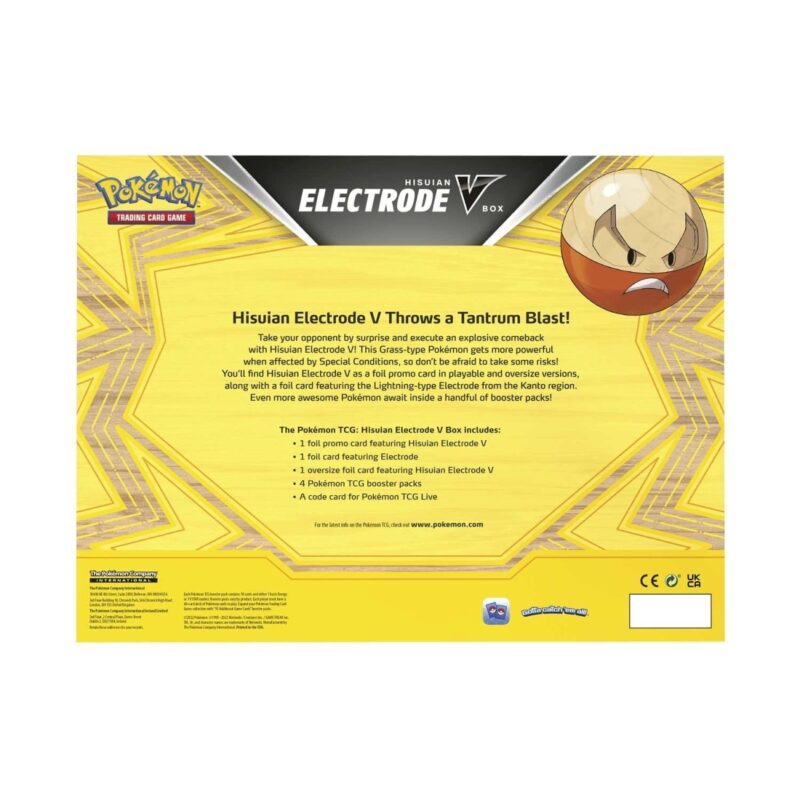 Pokémon Hisuian Electrode V Box - Image 2