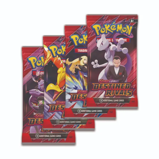 Scarlet & Violet Destined Rivals Booster Pack 4pcs