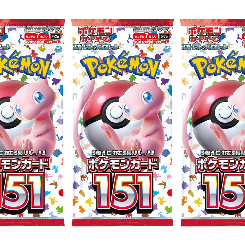 Sv2a Japanese 151 Booster Pack 3pcs