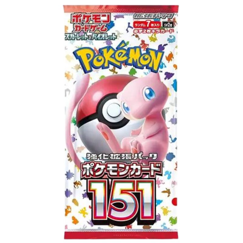 Sv2a Japanese 151 Booster Pack 3pcs - Image 2