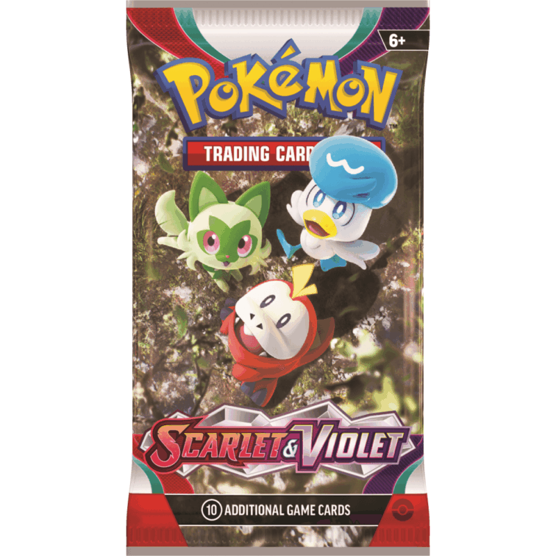 Scarlet & Violet Booster Pack 3pcs - Image 3