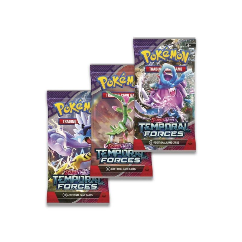 Scarlet & Violet Temporal Forces Booster Pack 3pcs