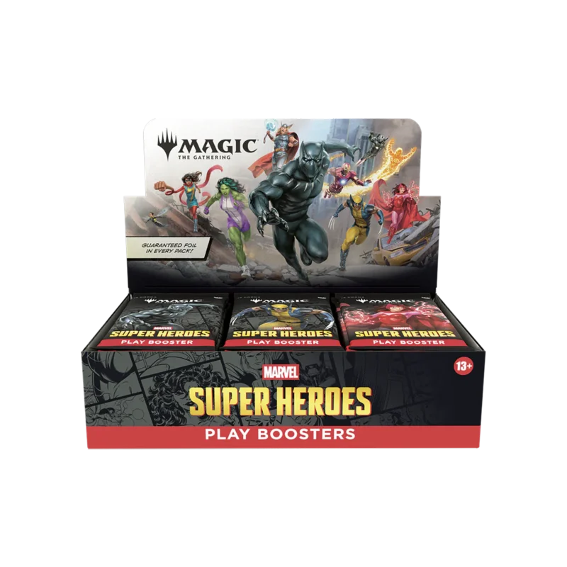 Marvel Super Heroes - Universes Beyond - Play Booster Box (30 Packs)